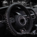 Rivet Personality Leather Universal Car Cover Steering Wheel